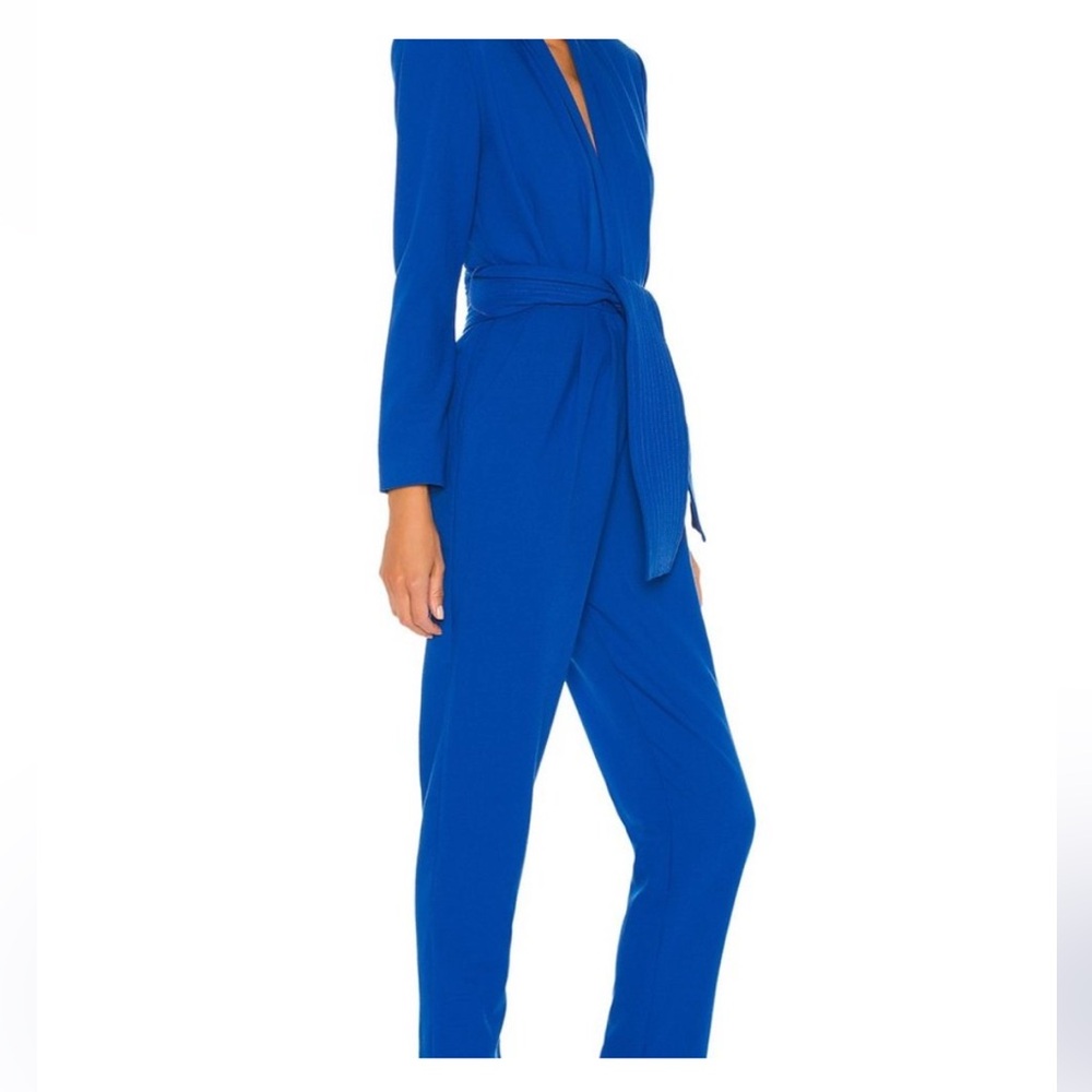 NWT REVOLVE Karina Grimaldi Benjamin Solid Jumpsuit in Blue women’s size M
